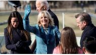 File Photo: Ashley Biden (left) during the sworn-in of Joe Biden as the 46th President of the United States, on the West Front of the US Capitol in Washington, US. (Reuters)

