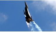 An F-16 aircraft of the Turkish Stars aerobatic team of the Turkish Air Forces Command performs during the Teknofest airshow over Istanbul Airport, Istanbul, Türkiye, Sept. 20, 2018. (Reuters)