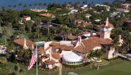 An aerial view of former U.S. President Donald Trump's Mar-a-Lago home after Trump said that FBI agents raided it, in Palm Beach, Florida, U.S. August 15, 2022. REUTERS/Marco Bello/File Photo

