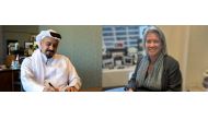 QFC Authority CEO Yousuf Mohamed Al Jaida and President of Asset Management, UBS Suni Harford signing a Letter of Intent to collaborate on the establishment of a green sustainable private markets initiative.