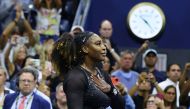 Tennis - U.S. Open - Flushing Meadows, New York, United States - September 2, 2022 Serena Williams of the U.S. reacts after losing her third round match against Australia's Ajla Tomljanovic REUTERS/Mike Segar
 
