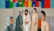 FROM LEFT: Founder of the Greener Future Initiative, Aisha Al Maadeed; social media influencer, Sheikha Fatima Al Thani; and founder of Hampin Specialty Tea, Qi Qi.