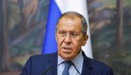 Russian Foreign Minister Sergei Lavrov attends a joint news conference with Iranian Foreign Minister Hossein Amir-Abdollahian in Moscow, Russia, on August 31, 2022. (REUTERS/Maxim Shemetov)

