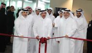 Minister of Transport H E Jassim Saif Ahmed Al Sulaiti, Minister of Municipality H E Dr Abdulla bin Abdulaziz bin Turki Al Subaie, and President of Ashghal Dr. Eng Saad bin Ahmad Al Muhannadi inaugurating ‘Sila Operation Center’.