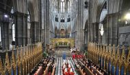 Gentlemen at Arms, the Queen's bodyguard takes part in the State Funeral Service for Britain's Queen Elizabeth II, at Westminster Abbey in London on September 19, 2022. Ben Stansall/Pool via REUTERS