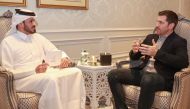 President of the US-Qatar Business Council (USQBC) Scott Taylor in conversation with QNA 
