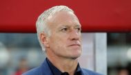 France coach Didier Deschamps before the UEFA Nations League Group A match against  Austria at the Ernst Happel Stadium, Vienna, Austria on June 10, 2022.   File Photo / Reuters
