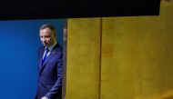 Poland's President Andrzej Duda arrives to address the 77th Session of the United Nations General Assembly at U.N. Headquarters in New York City, U.S., September 20, 2022. REUTERS/Eduardo Munoz
