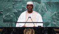 Republic of Mali's Prime Minister Abdoulaye Maiga addresses the 77th Session of the United Nations General Assembly at UN Headquarters in New York City on September 24, 2022. REUTERS/Eduardo Munoz