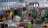 A general view of the fruits and vegetables pavilion at Rungis International wholesale food market following the outbreak of the coronavirus disease (COVID-19) in Rungis, south of Paris, on May 15, 2020. File Photo / Reuters
