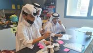 Students at third cycle of the Design Thinking and Innovation Track started by QU-YSC.