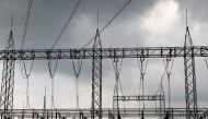 File Photo: High-tension electrical power lines are seen at the Azura-Edo Independent Power Plant on the outskirt of Benin City in Edo state, Nigeria, June 13, 2018. (REUTERS/Akintunde Akinleye)