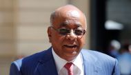 Mo Ibrahim, CEO of Mo Ibrahim Foundation, arrives at the 