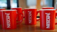 Nescafe mugs are pictured at Nestle Research Center in Orbe, Switzerland May 31, 2018. Picture taken May 31, 2018. REUTERS/Denis Balibouse/File Photo
