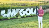 Cameron Smith poses with the trophy after finishing with a -13 to win the Invitational Chicago LIV Golf tournament at Rich Harvest Farms in Chicago, Illinois, on Sept. 18, 2022. File Photo / Reuters.
