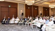 Officials during the seminar, held recently in Doha.