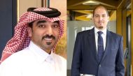 Mohamed Al Harami (left), owner and CEO of Al Adaam Real Estate, and Anouar Adham, Co-Founder and CEO of CrowdToLive     