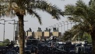 Iraqi security forces are deployed on Al-Jumhuriya Bridge, ahead of a scheduled parliament session, in Baghdad, Iraq, on September 28, 2022. File Photo / Reuters