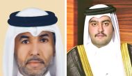 From left: Sheikh Jabor bin Yousef bin Jassim bin Jabor Al Thani and Sheikh Mohammed bin Hamad bin Jassim bin Jabor Al Thani