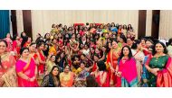 Members of Qatar Moms during the anniversary celebrations.