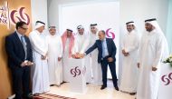 Commercial Bank Board members, officials and dignitaries inaugurate the new branch.