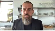 Former Twitter CEO Jack Dorsey testifies during a remote video hearing held by subcommittees of the US House of Representatives Energy and Commerce Committee on 