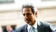 Oman Minister of Energy Salim Al-Aufi at the Organisation of the Petroleum Exporting Countries (OPEC) headquarters in Vienna, Austria, October 5, 2022. (REUTERS/Lisa Leutner)