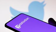 Twitter and Mastodon logos are seen in this illustration taken on November 7, 2022. REUTERS/Dado Ruvic/Illustration