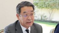 Ambassador of Japan to Qatar H E Satoshi Maeda. PIC: Salim Matramkot/The Peninsula
