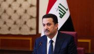 New Iraqi Prime Minister Mohammed Shia al-Sudani meets for the first regular session of the Council of Ministers in Baghdad, Iraq, on October 28, 2022.  File Photo / Reuters
