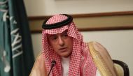 Saudi Arabia's Foreign Minister Adel al-Jubeir speaks at a briefing with reporters in London, Britain, on June 20, 2019. File Photo / Reuters
