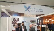 Qatar Cancer Society booth at World Cancer Congress 2022 held in Geneva, Switzerland.