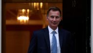 New Chancellor of the Exchequer Jeremy Hunt leaves 10 Downing Street in London, Britain, October 14, 2022. REUTERS/Henry Nicholls/File Photo