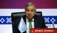 U.N. Secretary-General Antonio Guterres speaks during a news conference ahead of the G20 leaders' summit in Nusa Dua, Bali, Indonesia, November 14, 2022.REUTERS/Willy Kurniawan