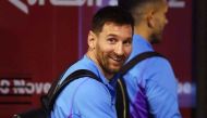 Argentina's Lionel Messi arrives in Doha for the FIFA World Cup Qatar 2022 Reuters/Hannah Mckay