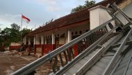 A damaged school building is pictured following an earthquake in Cianjur, West Java province, Indonesia, November 21, 2022. Reuters/Iman Firmansyah 