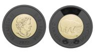 The profile of Britain's late Queen Elizabeth II appears on a new Canadian $2 circulation coin featuring a black outer ring, in an illustration released in Ottawa, Ontario, Canada, December 7, 2022. (Royal Canadian Mint/Handout via Reuters) 