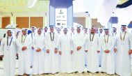 Minister of State for Energy Affairs H E Saad Sherida Al Kaabi with other officials and dignitaries at the 16th annual forum of GPCA in Riyadh.
