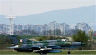 File Photo: A Croatian Army MIG-21 jet fighter takes off from Zagreb's airport in this April 4, 2008. (REUTERS/Nikola Solic)