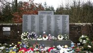 File Photo: Floral tributes left at the Memorial Garden in Dryfesdale Cemetery, are seen on the morning of the 30th anniversary of the bombing of Pan Am flight 103 which exploded over the Scottish town on December 21, 1988, killing 259 passengers and crew and 11 residents on the ground, in Lockerbie, Scotland, Britain, December 21, 2018. (Reuters)