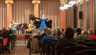 Spectators attend a concert specifically tailored to people living with dementia at the Wiener Musikverein in Vienna on December 5, 2022. Photo by Alex Halada / AFP