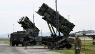  Patriot missile defence system is seen at Sliac Airport, in Sliac, near Zvolen, Slovakia, on May 6, 2022. File Photo / Reuters