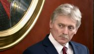 Kremlin spokesman Dmitry Peskov attends a news conference of Russian President Vladimir Putin after a meeting of the State Council on youth policy in Moscow, Russia, December 22, 2022. (Sputnik/Valeriy Sharifulin/REUTERS)