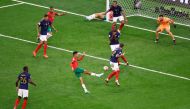 File photo: FIFA World Cup Qatar 2022 semi-final match between France and Morocco. (Reuters)