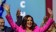Democratic Michigan Governor Gretchen Whitmer reacts during her 2022 U.S. midterm elections night party in Detroit, Michigan, US, on November 9, 2022.  File Photo / Reuters