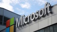 A Microsoft logo is seen in Los Angeles, California US November 7, 2017. File Photo / Reuters