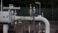 A section of gas pipeline is seen at a National Grid facility near Knutsford, Britain, October 11, 2021. File Photo / Reuters