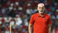 AC Milan coach Stefano Pioli during the friendly match between Liverpool and AC Milan at the Al-Maktoum Stadium, Dubai, United Arab Emirates, on December 16, 2022.  File Photo / Reuters
