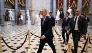 House Speaker Kevin McCarthy (R-CA) walks to his office from the House floor at the U.S. Capitol in Washington, D.C., U.S., January 10, 2023. Reuters/Sarah Silbiger
