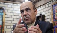 An undated handout picture provided by Khabar Online news agency shows, former Iranian deputy of defence minister, British-Iranian national Alireza Akbari, during an interview in Tehran. - Iran has sentenced Akbari to death after his conviction for spying for British intelligence services, the Islamic republic's judicial news agency reported January 11, 2023. (Photo by Khabar Online / AFP)
